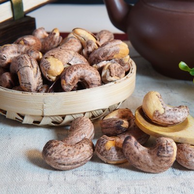 带皮大腰果仁500g新货原味坚果零食紫皮盐焗干果越南干货新疆直发图4