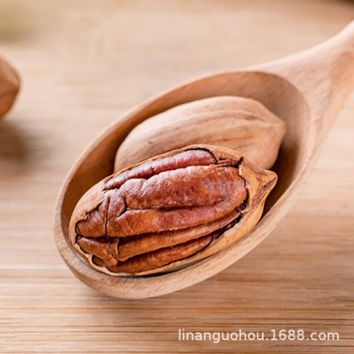 新货奶油味 250g/500g装 碧根果散装干果仁罐装零食批发代发图2