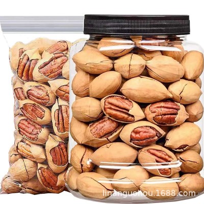 新货奶油味 250g/500g装 碧根果散装干果仁罐装零食批发代发图5