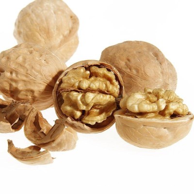 新疆阿克苏185纸皮核桃批发500g 新货手捏大核桃坚果薄皮生核桃图5