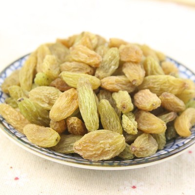 新疆绿香妃葡萄干批发500g 吐鲁番葡萄提子干冰淇淋切糕黄葡萄干图2