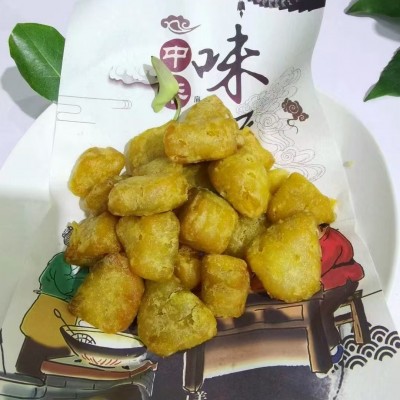 聚蔬源速冻油炸香脆粉糯黄金南瓜块家用商用冷冻半成品特色小吃图2