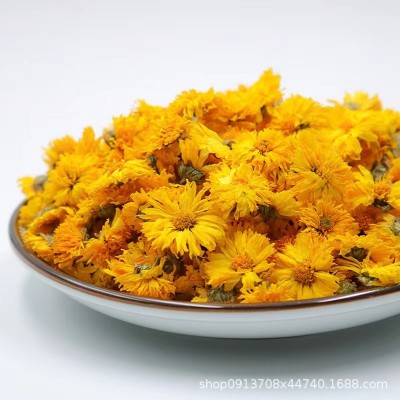 休宁黄小朵黄山土种品种金灿灿小黄花很黄很黄的小菊花产地金贡菊图3