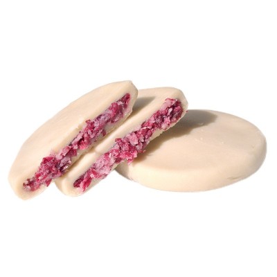 糕点半成品商用玫瑰鲜花饼云南速冻鲜花饼烘焙面包店冻饼批发图5