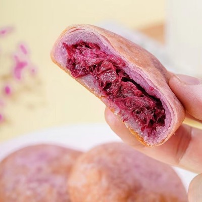 东巴客玫瑰鲜花饼600克家庭装提袋 云南特产鲜花饼玫瑰花饼零食品 东巴客玫瑰鲜花饼600克家庭装提袋 云南特产鲜花饼玫瑰花饼零食品