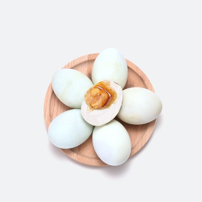 【厂家直销】湖区特产万盛德出口级微咸出油60g20枚礼盒装 咸鸭蛋图5