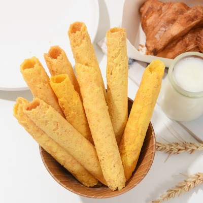 益树李454克鸡蛋卷酥饼干铁罐送礼广东特产小吃休闲零食咸蛋黄图3