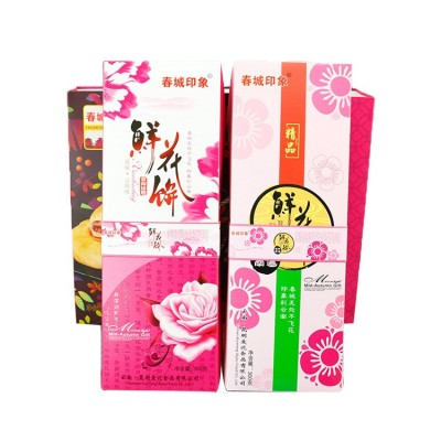 云南特产春城印象鲜花饼 送礼佳品现烤玫瑰鲜花饼600g中秋节礼盒图5