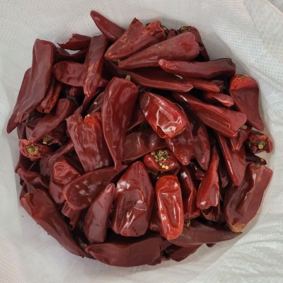 现货红不辣益都红辣椒北京红新疆板椒干辣椒红油专用大量批发图3