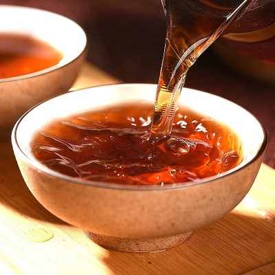 云南普洱茶龙园号小金砖熟茶伴手礼茶叶产地厂家批发茶砖茶饼图2