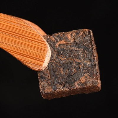 云南普洱茶龙园号小金砖熟茶伴手礼茶叶产地厂家批发茶砖茶饼图5