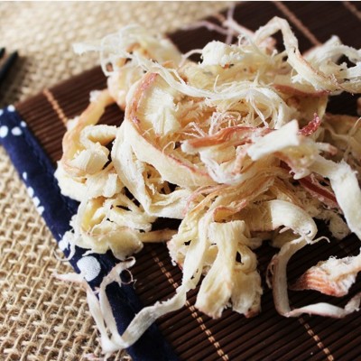 厂家直销 墨鱼丝尾丝原味鱿鱼丝系列5kg散装批发 微商爆款热销图3