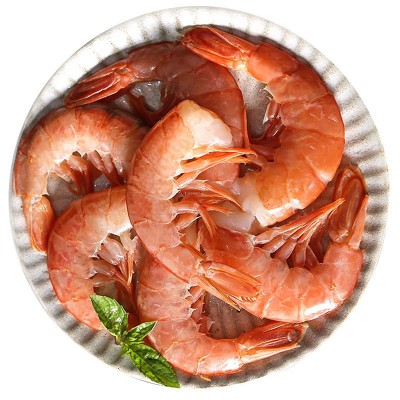 24年阿根廷大红虾特大无头去头红虾尾C1新鲜冷冻海捕大虾批发图2