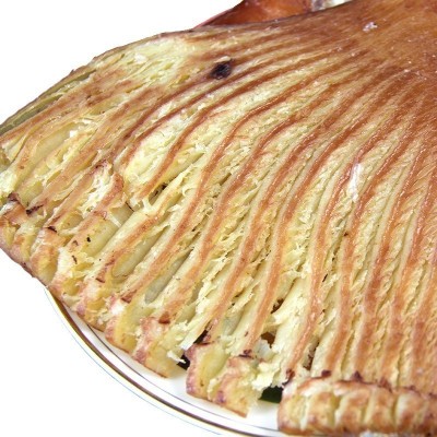 申河美味风琴片 恒洋手撕风琴鱿鱼片 鱿鱼尾板翅 10斤散装批发图5