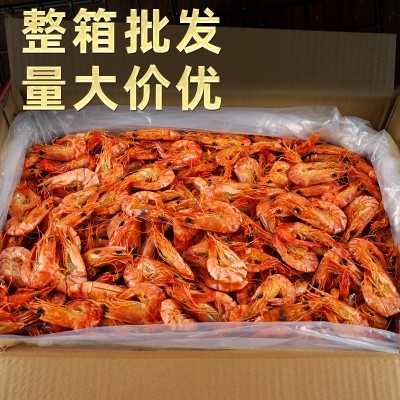 厂家现货九节虾即食烤虾10斤装休闲海产品虾类零食整箱批发包邮图3