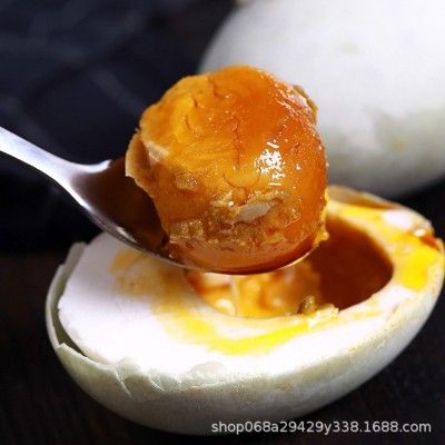 亿家爱即熟咸鸭蛋50g100枚红心流油咸鸭蛋农家散养咸蛋盐蛋图3