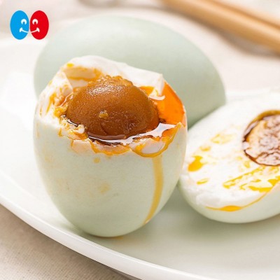 厂家直销 亿家爱熟咸鸭蛋红心流油65g100枚真空包装即食桐城特产图4