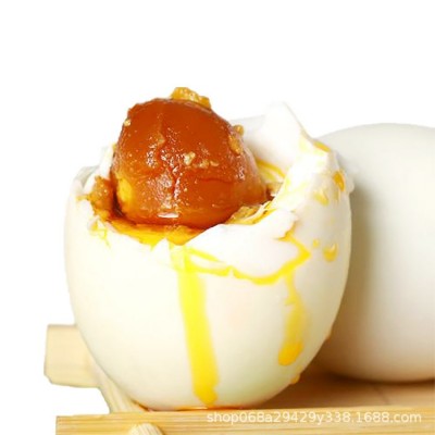 厂家直销 亿家爱熟咸鸭蛋红心流油65g100枚真空包装即食桐城特产图5