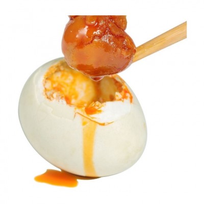 【恒升园】批发60g熟咸鸭蛋散装农家散养青皮鸭蛋100枚装红心流油图5