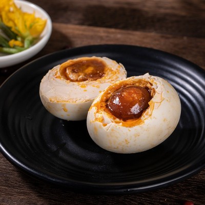 约75克 真空包装海鸭蛋批发流油咸鸭蛋整箱盒装烤鸭蛋咸蛋 1包图5