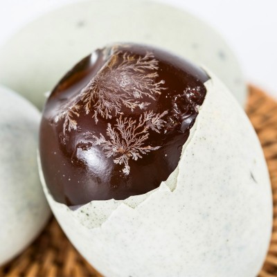 20枚松花蛋厂家直销皮蛋批发海边散养海鸭蛋糖心皮蛋支持代发年货图4