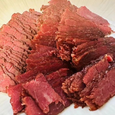 腊牛肉湖南黄牛肉干农家自制烟熏牛肉四川贵州恩施土特产厂家腊味图2