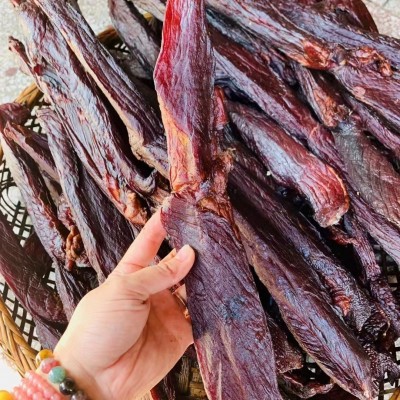腊牛肉湖南黄牛肉干农家自制烟熏牛肉四川贵州恩施土特产厂家腊味图3
