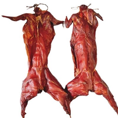 烟熏腊兔子肉湖南特产去头兔子腿湘西腊肉柴火手工腊味咸湘西柴火图5
