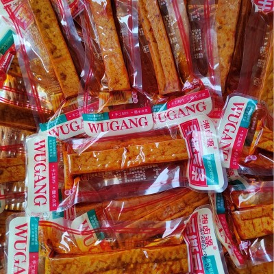 经典传统手撕豆条柴火豆干兰花串网红麻辣卤豆干嚼劲卤豆腐干图4