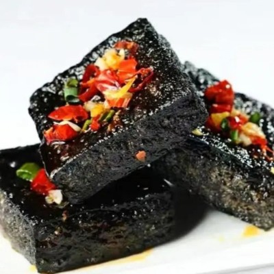 河南臭豆腐小吃半成品臭豆腐郑州臭豆腐生胚臭干子图3