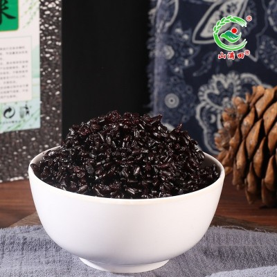 黑米5斤真空装砖块 新米黑香米粗粮五谷杂粮 代发 黑米批发图3