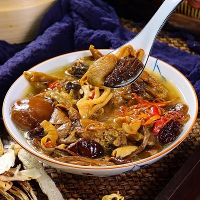 年货山珍菌菇干货礼盒装羊肚菌蘑菇类豪华大礼包过年送礼老师长辈图4