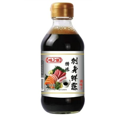 味之膳鲜酱油200MLX12瓶凉拌小瓶装家用生抽组合调味刺身酱料鲜露 味之膳鲜酱油200MLX12瓶凉拌小瓶装家用生抽组合调味刺身酱料鲜露