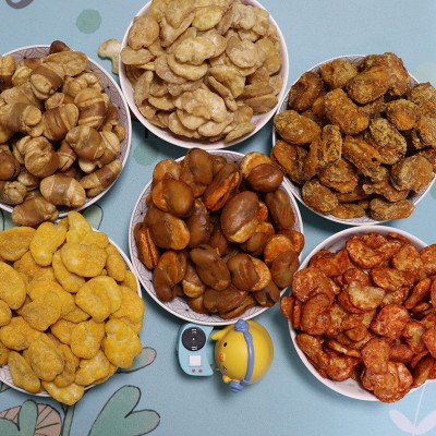 蟹黄蚕豆片包装零食年货坚果豆类豆子食品休闲小吃香酥果仁图4