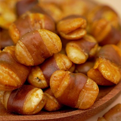 香辣玉带蚕豆坚果零食 包装豆子果仁休闲小吃年货办公室零食 坚果图3