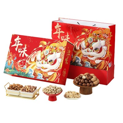 纯坚果大礼包干果零食过年送礼年货春节礼品送亲戚送长辈团购礼盒图5