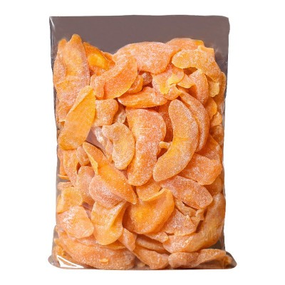 黄桃干【20斤/箱】厂家整箱批发一件代发水果干蜜饯批发供应散装图5