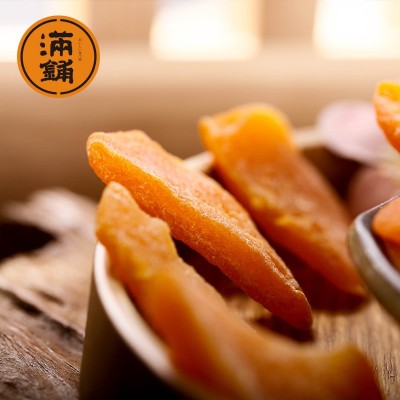 黄桃干【20斤/箱】厂家整箱批发一件代发水果干蜜饯批发供应散装图3