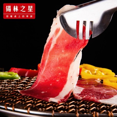 锡林之星 美式后胸肥牛火锅烧烤食材半成品原切肥牛餐饮批发图2