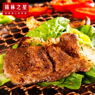 锡林之星 美式后胸肥牛火锅烧烤食材半成品原切肥牛餐饮批发图3