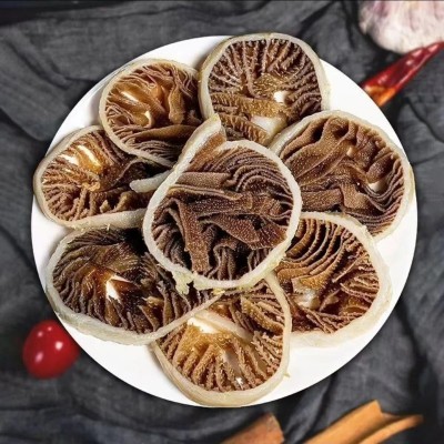 毛肚千层肚牛百叶水发毛肚黑白千层肚火锅串串商用食材黑毛肚千层 1袋图3