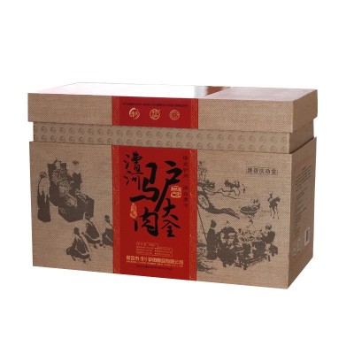 河北保定特产漕河驴肉新鲜驴肉熟食真空卤味过节送礼驴肉礼盒 1盒图5