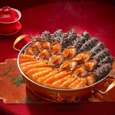 佛跳墙速冻调制食品12参12鲍12虾大盆菜2500g加热即食海鲜礼盒 2份图3