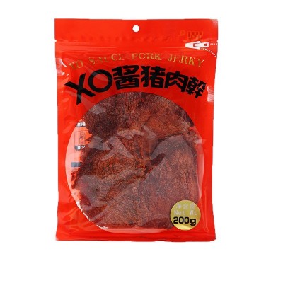 200克XO酱味猪肉干猪肉脯休闲小零食嘴追剧茶几休闲食品闽南特产 2包图5
