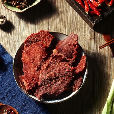 200克XO酱味猪肉干猪肉脯休闲小零食嘴追剧茶几休闲食品闽南特产 2包图4