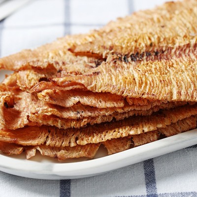 78克烧烤鱿鱼手撕鱿鱼丝烧烤大片鱿鱼干海鲜即食零食闽南特产批发 2包图2