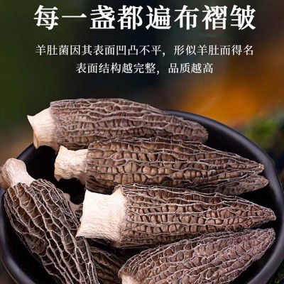 【批发定制】羊肚菌干货非特级野生羊肚菌新鲜无硫无农残新货头茬 15袋图3
