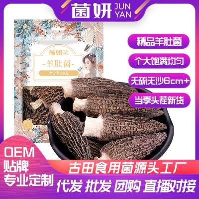 【批发定制】羊肚菌干货非特级野生羊肚菌新鲜无硫无农残新货头茬 15袋图4