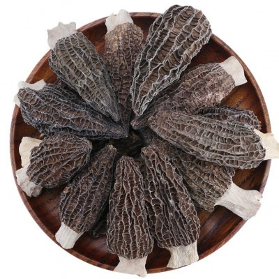 精品羊肚菌干货批发商用散装剪柄头茬250g高档礼盒装产地6-9 1袋图4