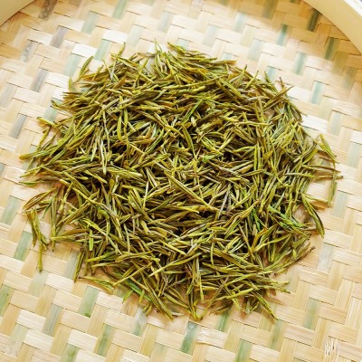 2025新茶上市明前黄金芽茶叶黄茶黄金白茶绿茶批发豆香耐泡型批发 1斤图2